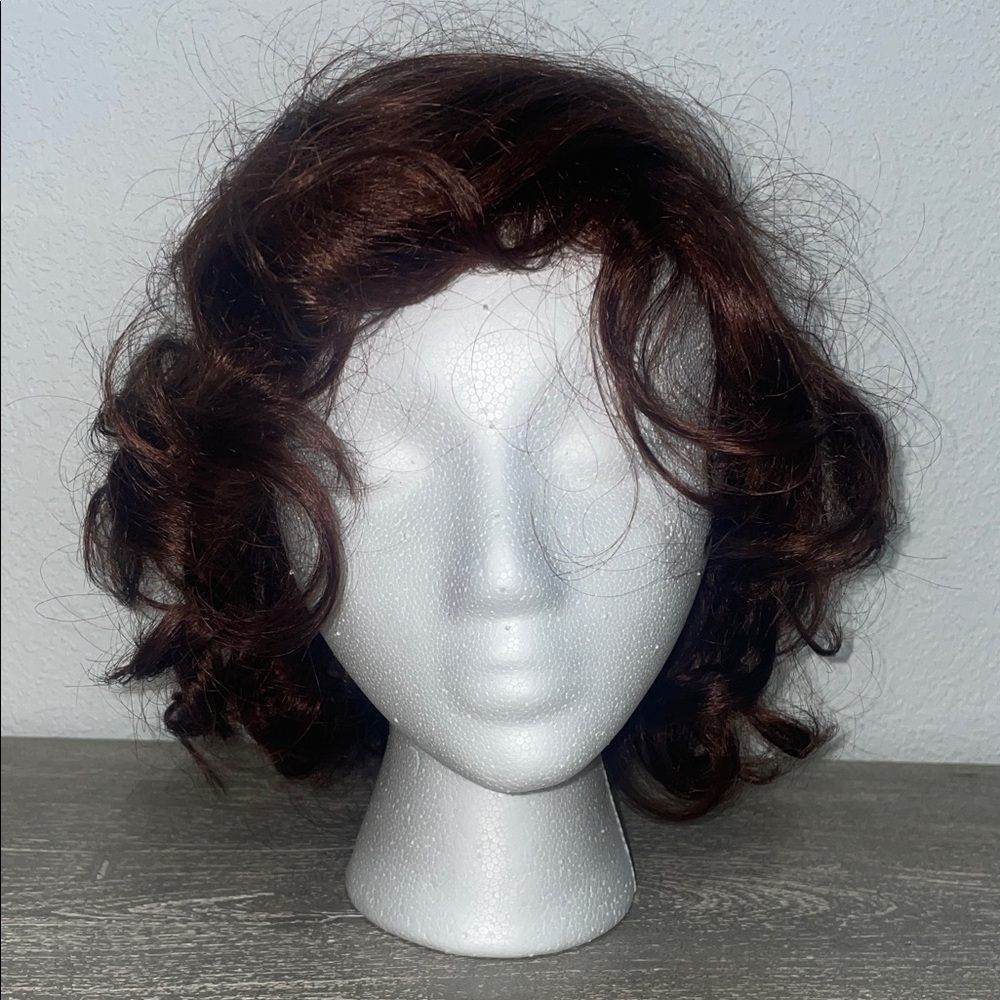 “Kenzie” Auburn Curly Wig for Women
